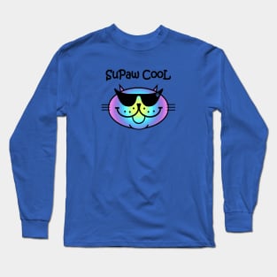 SuPaw CooL - rainbow Long Sleeve T-Shirt